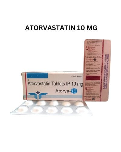 Atorya-10 Atorvastatin Tablets IP 10mg B2B India.