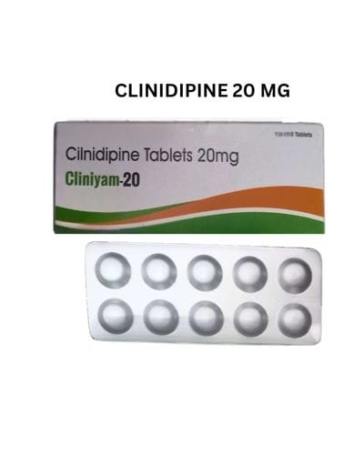 Cliniyam-20 Cilnidipine Tablets 20mg National Supply.