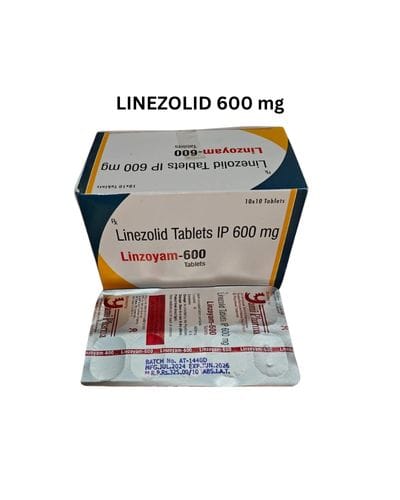 Linzoyam-600 Linezolid Tablets IP 600mg B2B.