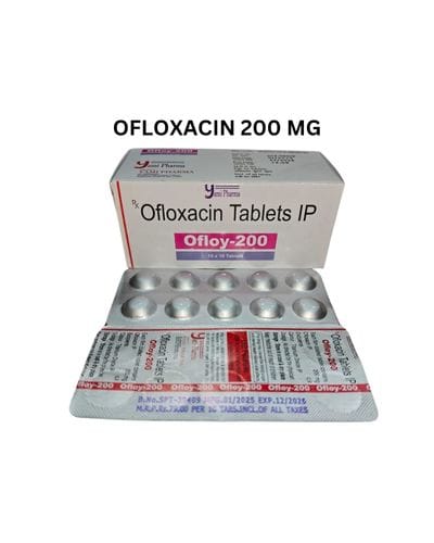 Ofloy-200 Ofloxacin Tablets IP 200mg Monopoly Rights.