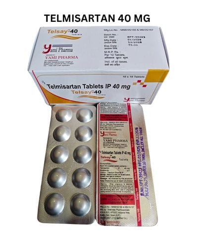 Telsay-40 Telmisartan Tablets IP 40mg Monopoly Pharma Franchise India.