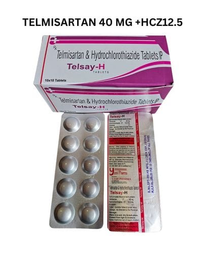 Telsay-H Telmisartan and Hydrochlorothiazide Tablets IP Pharma Franchise.