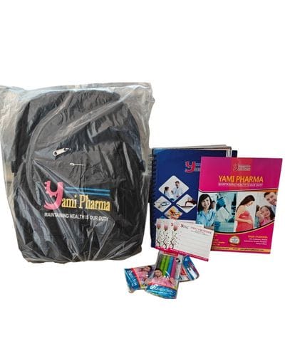 Yami Pharma Marketing Kit - Professional MR Bag and Visual Aid Folder for Franchise Partners